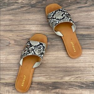 Snakeskin Sandals